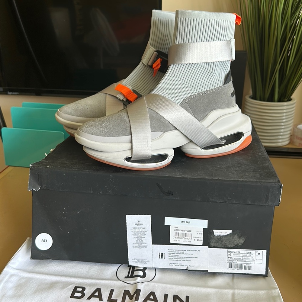 Balmain High Top Sneakers